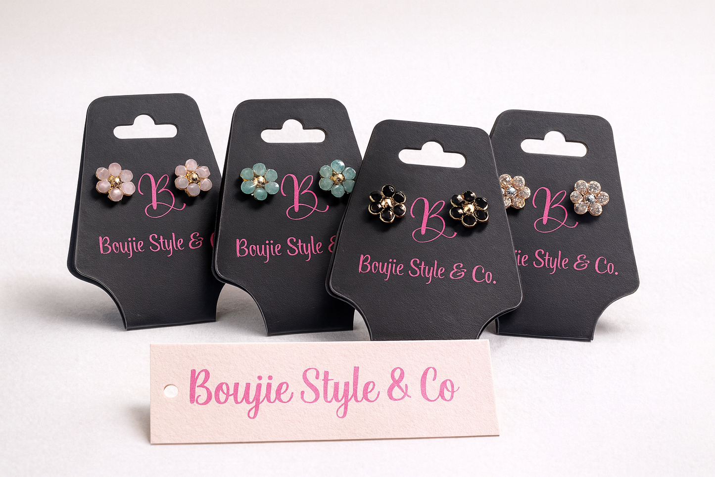 Blooming Elegance Stud Earrings