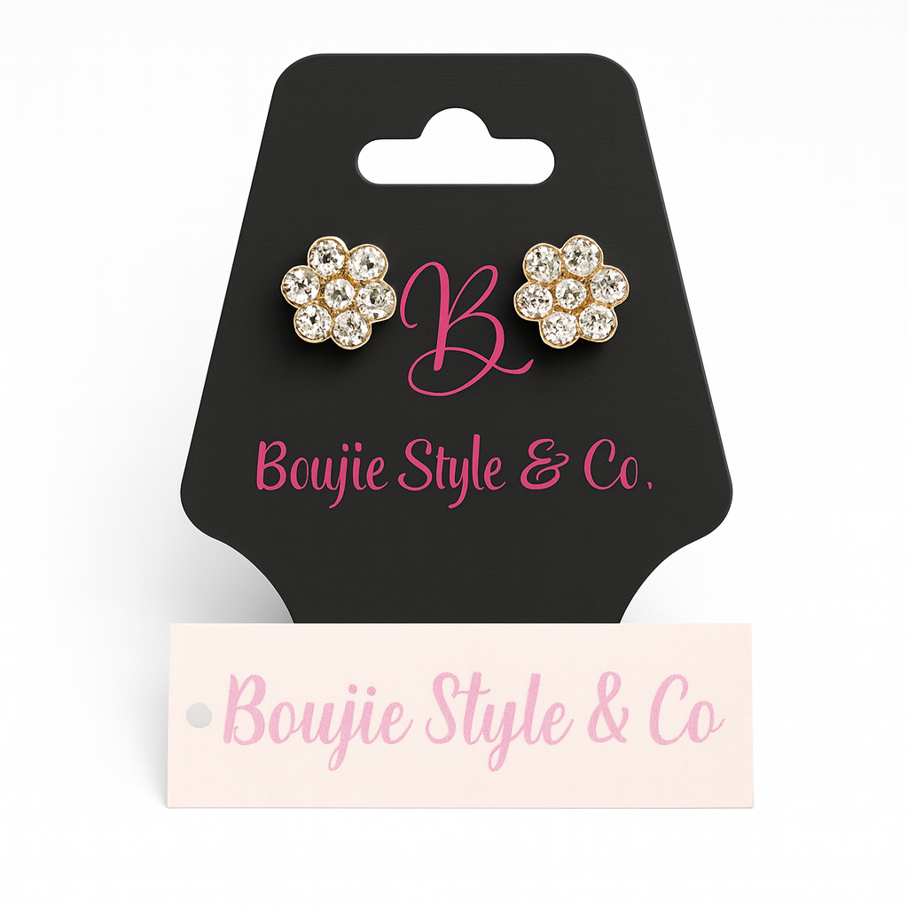 Blooming Elegance Stud Earrings