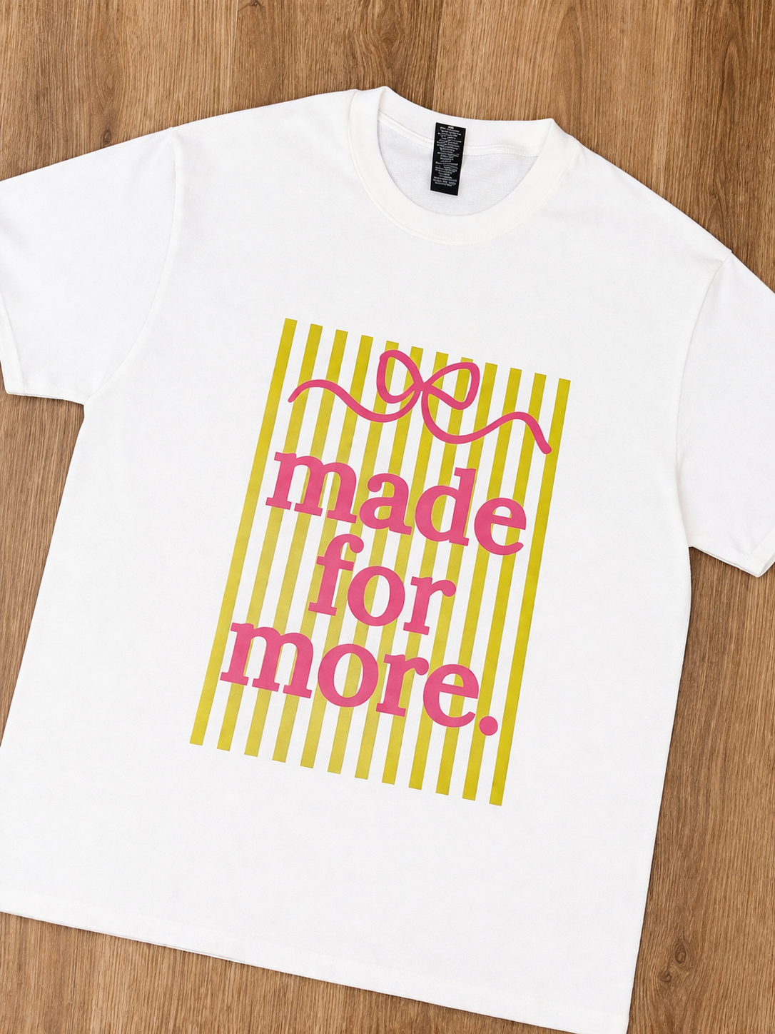Made for More Stripe T-shirt