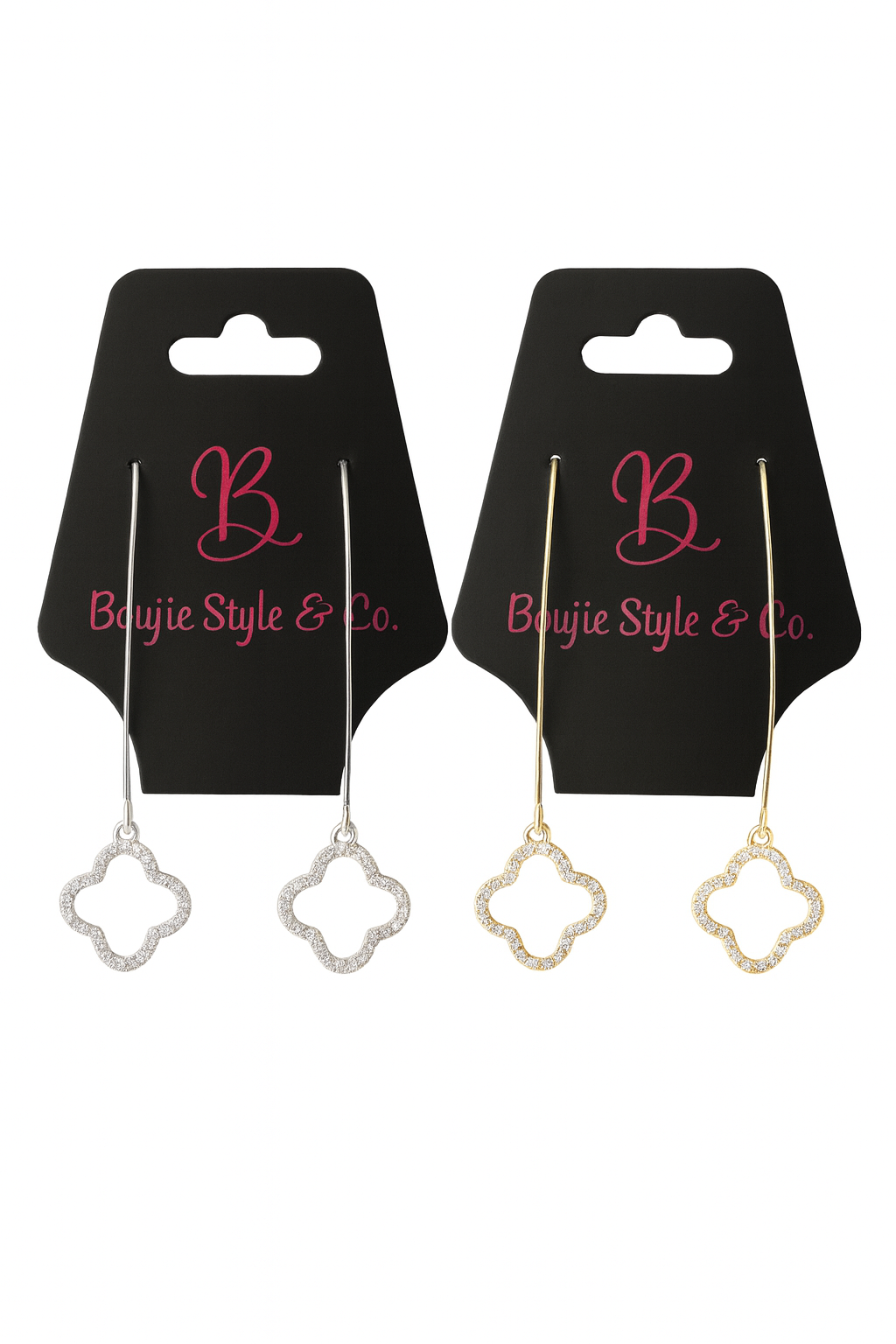 Clover Drop Earrings