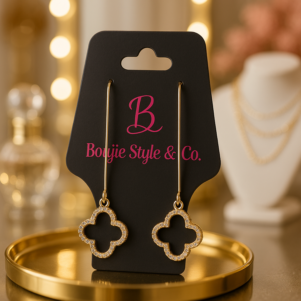 Clover Drop Earrings