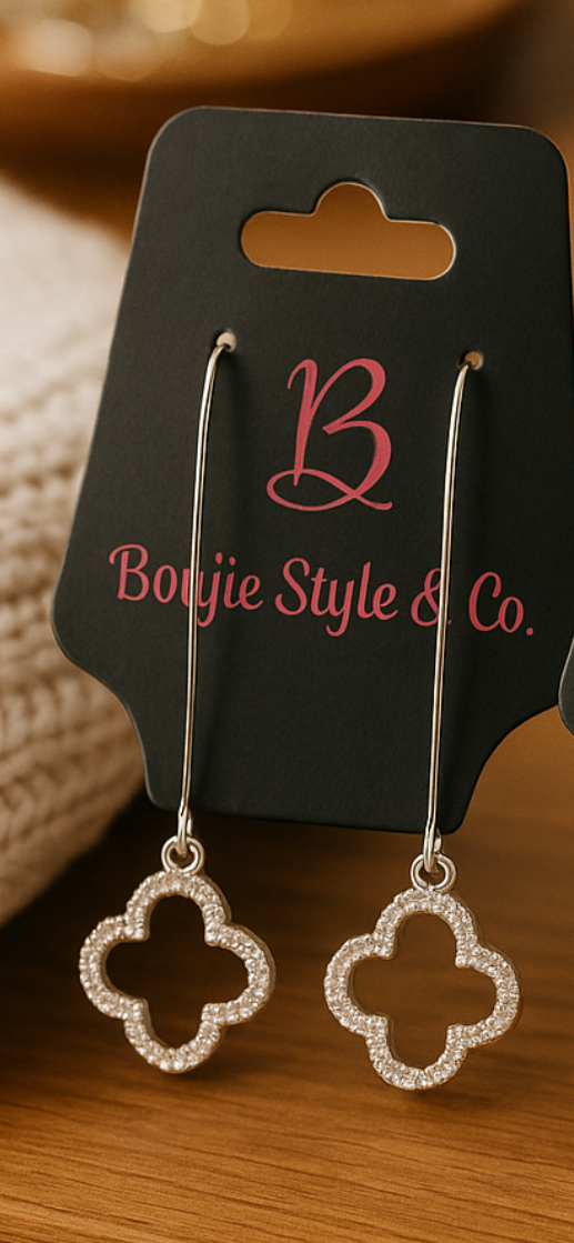 Clover Drop Earrings