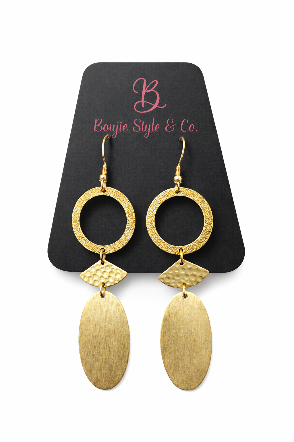 Gold Geometric Earrings