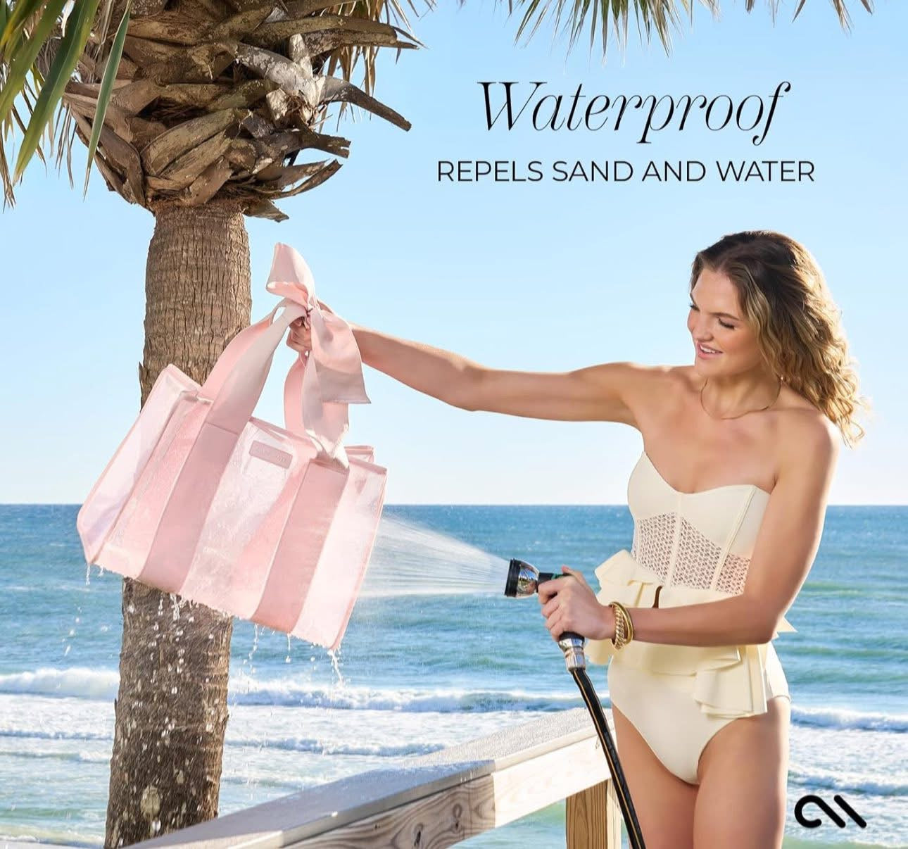 CM beach bag
