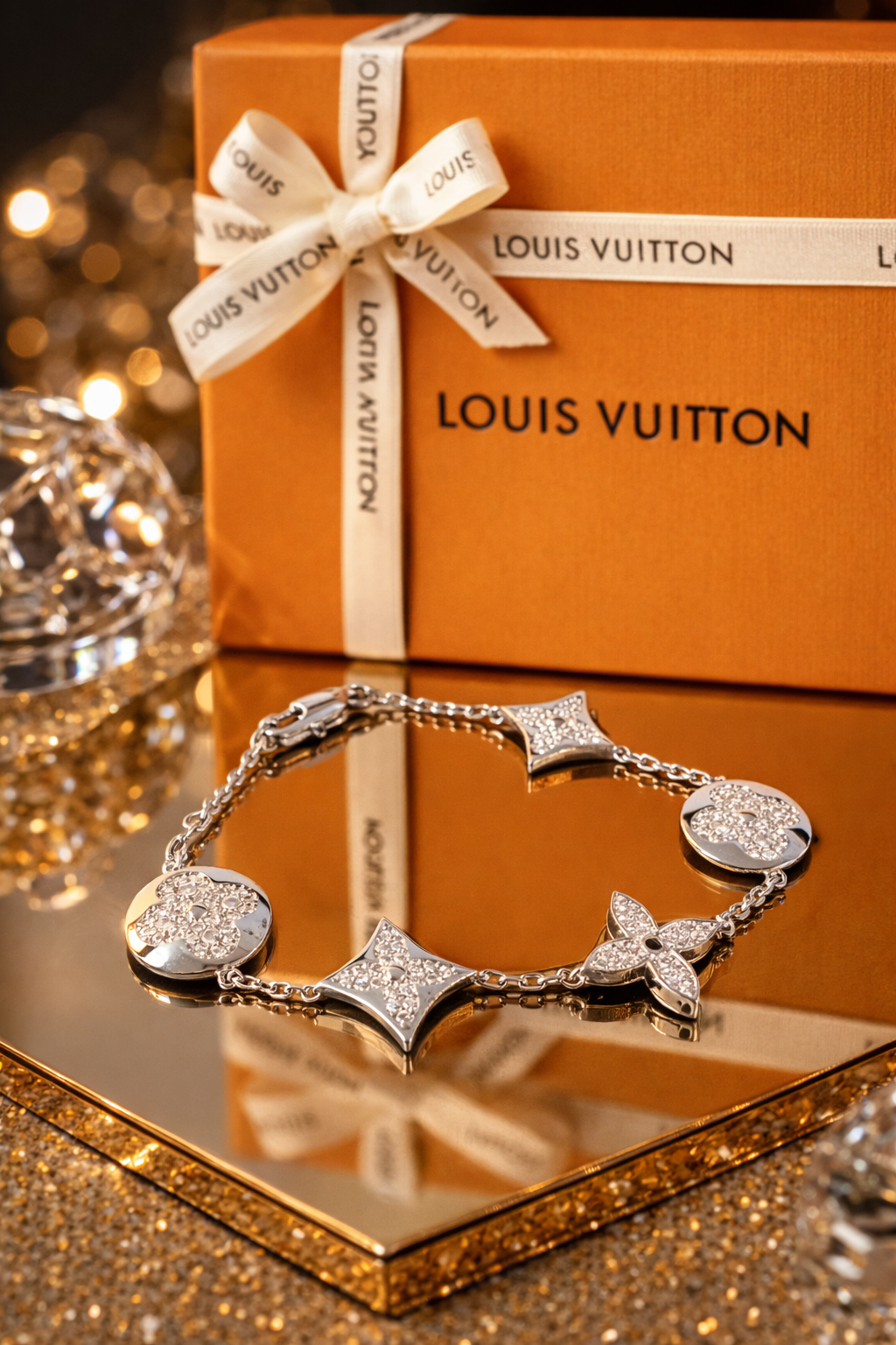 LV Blossom Bracelet Silver