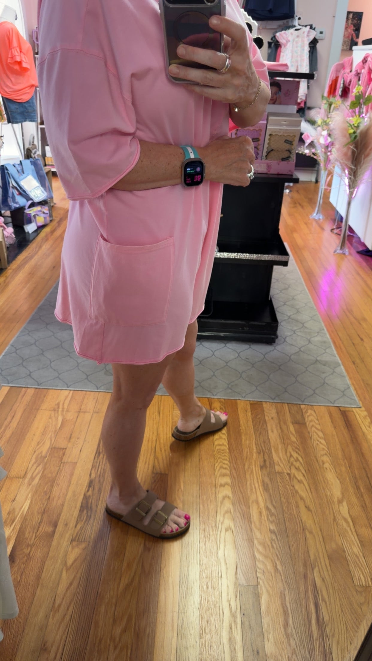 V-Neck Relaxed Fit Lounge Romper with Pockets