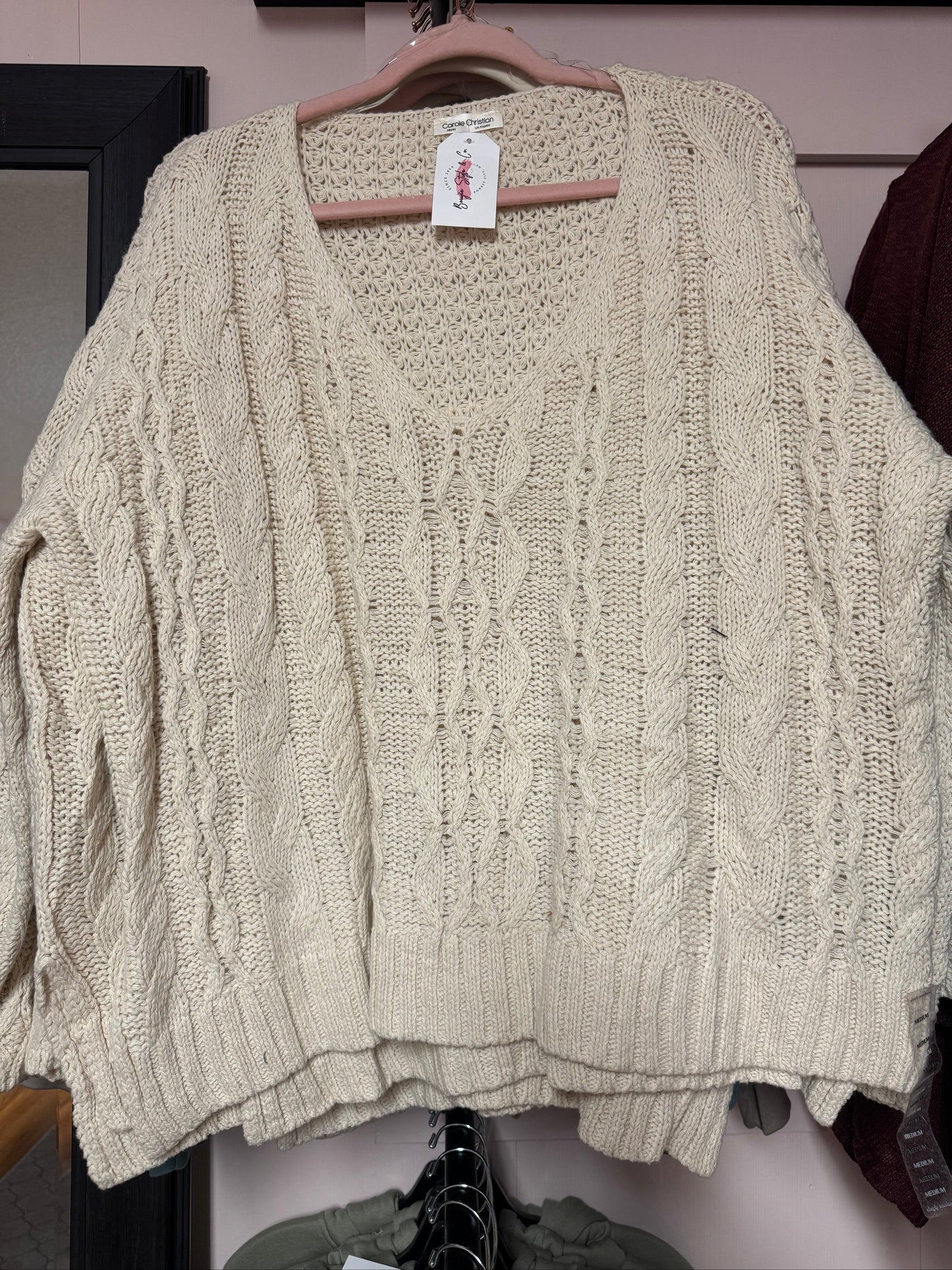 Cozy Cable Knit Sweater