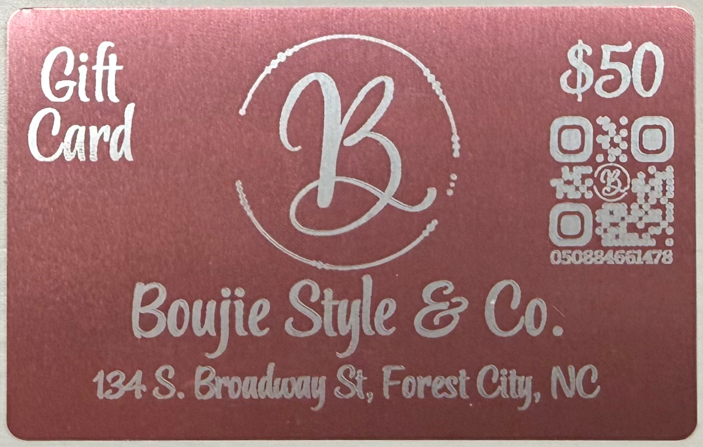 Boujie Style & Co. Gift Card