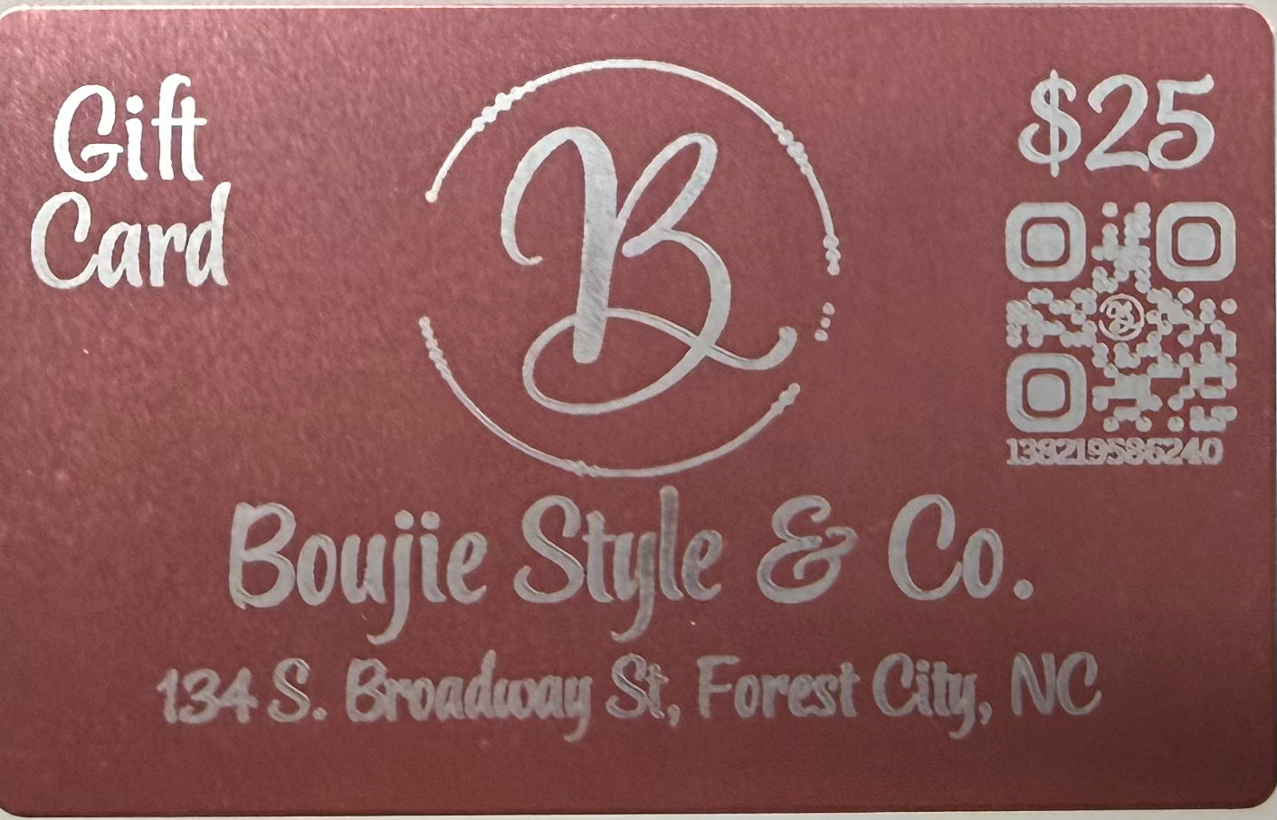 Boujie Style & Co. Gift Card