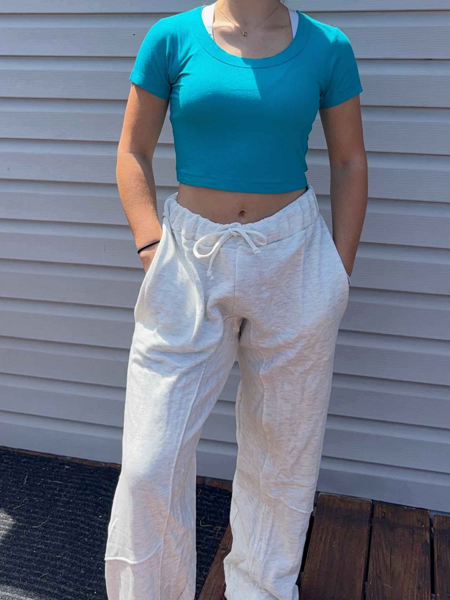Elastic Banded Waist Lounge  Pants
