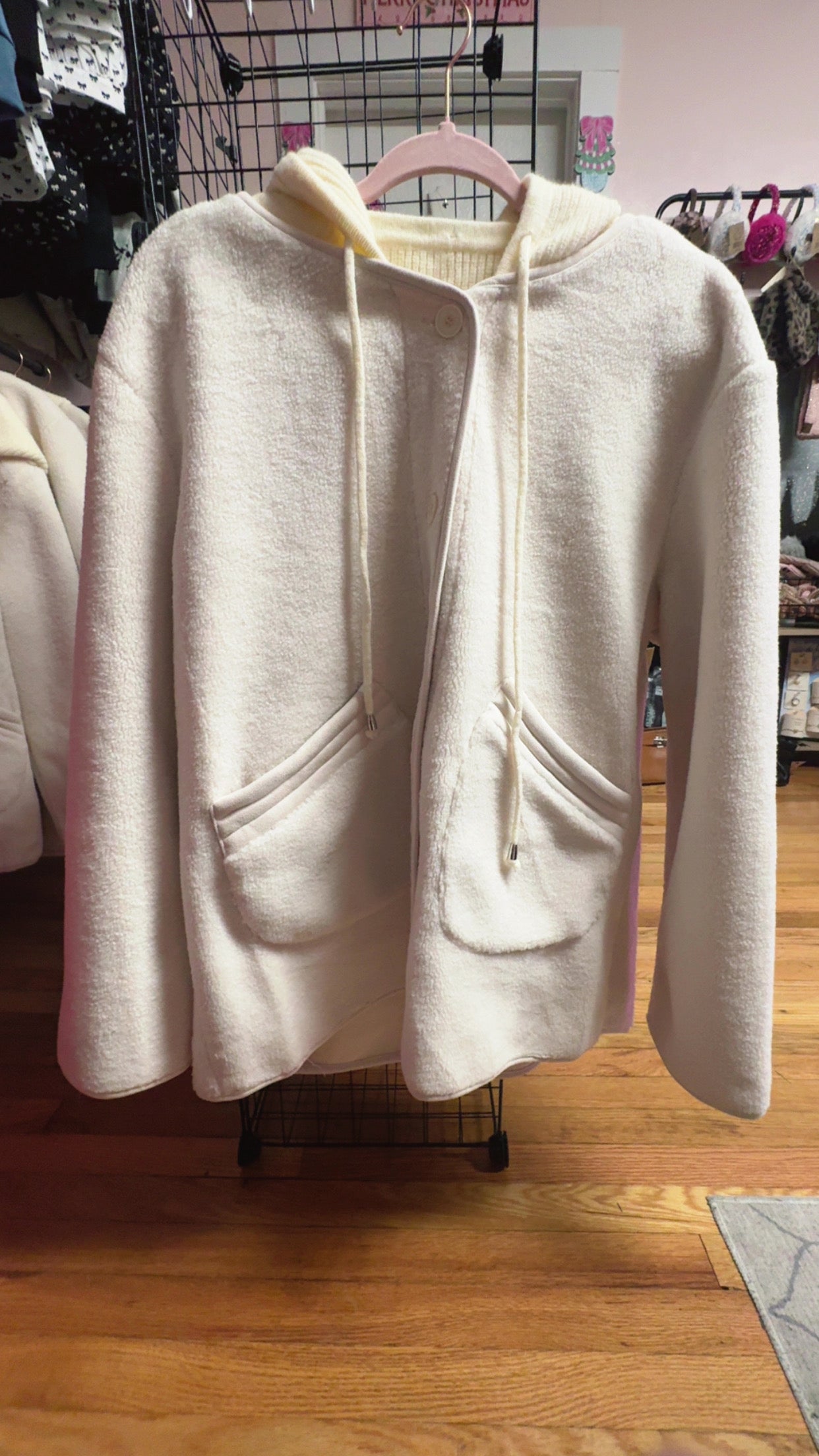 Sherpa Hooded Jacket