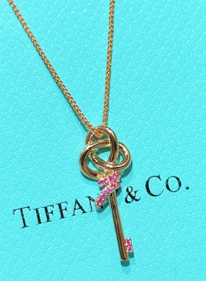 The Blush Key of Elegance Necklace