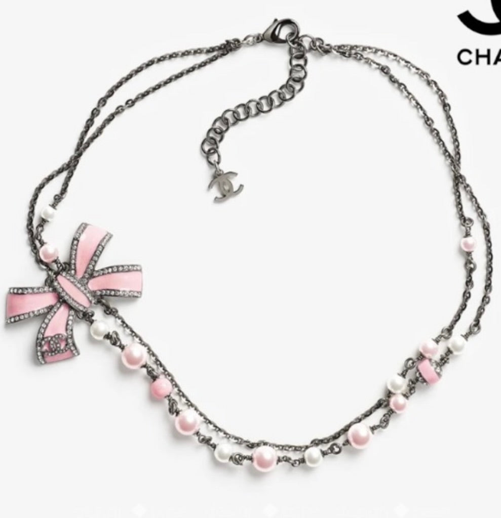 Whisper Bow Necklace