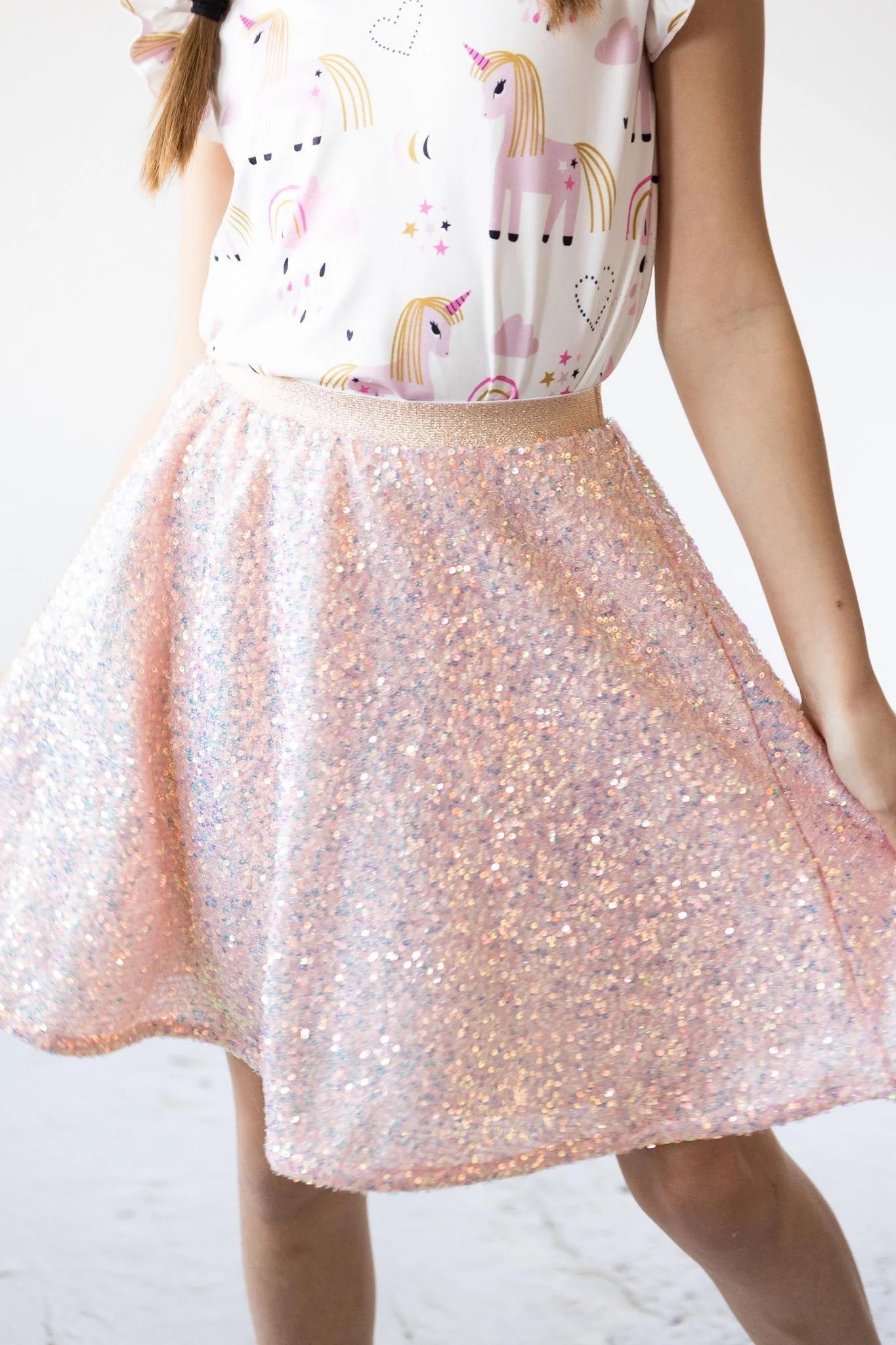 Sequin Twirl Skirt