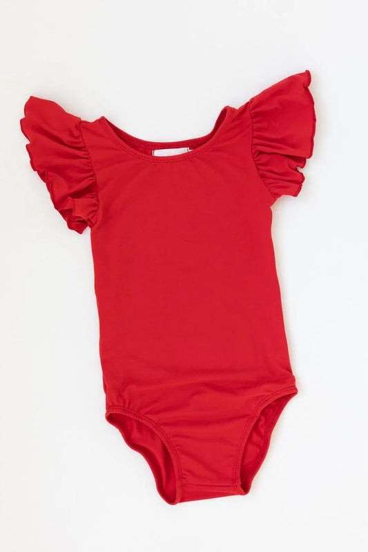 Short sleeve flutter Leotard
