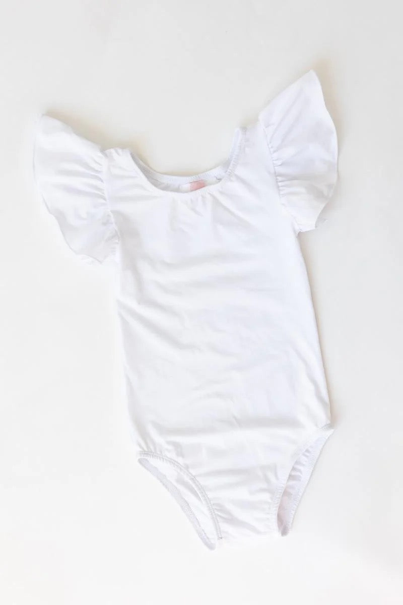 Short sleeve flutter Leotard