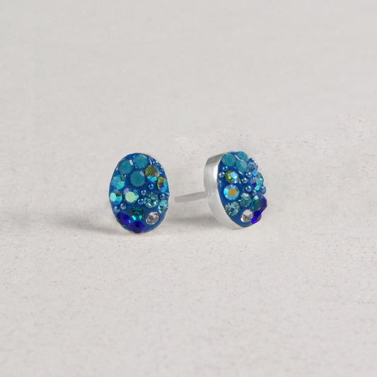 Bijou Stud Earrings - Wave