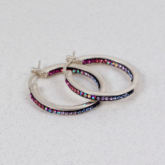 Double Sided Hoop Earrings - Bugumbilia