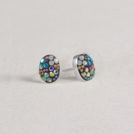 Bijou Stud Earrings - Rose Dew