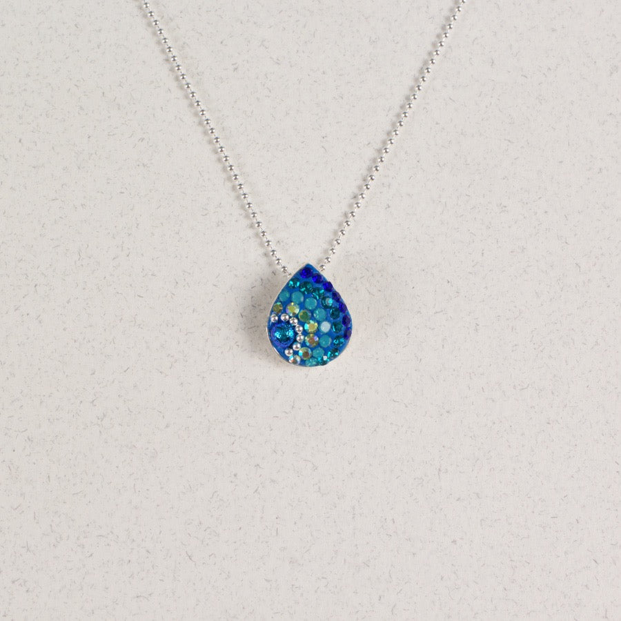 Bijou Dew Drop Necklace - Wave