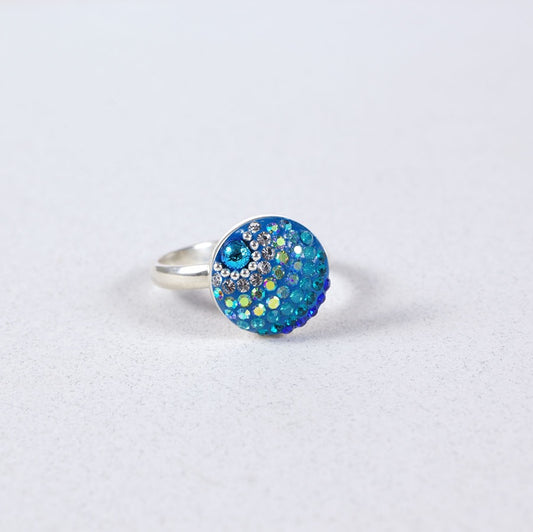 Small Brilliant Ring - Ocean