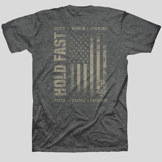 HOLD FAST Mens T-Shirt Duty & Honor