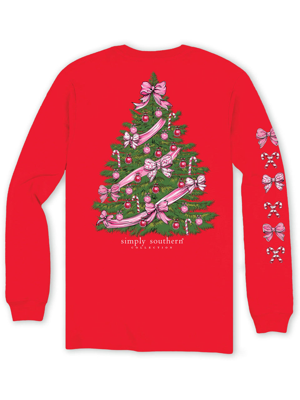 Long Sleeve Christmas Tree T-Shirt