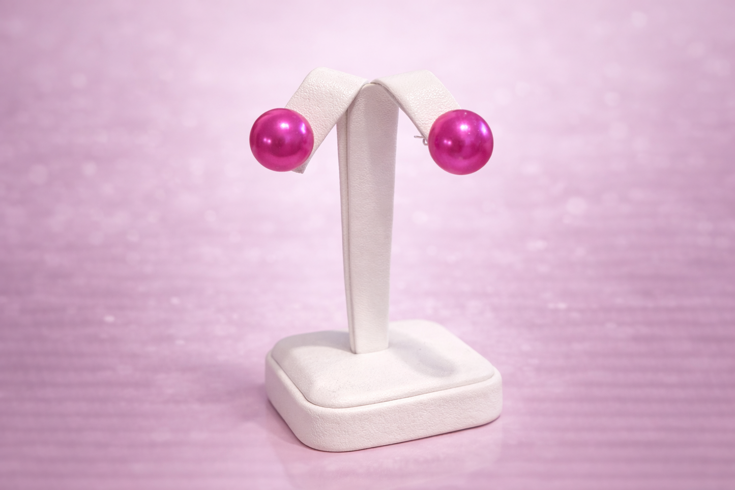 Luxe Pink Royal Studs