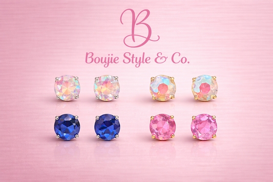 Main Character Sparkle Stud Earrings