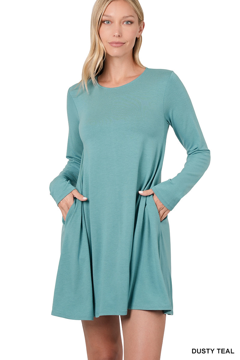 Long Sleeve Tunic with Pockets