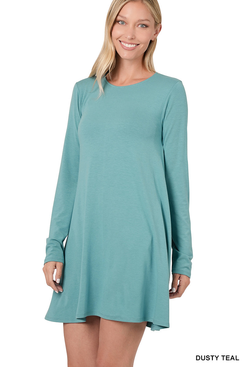 Long Sleeve Tunic with Pockets