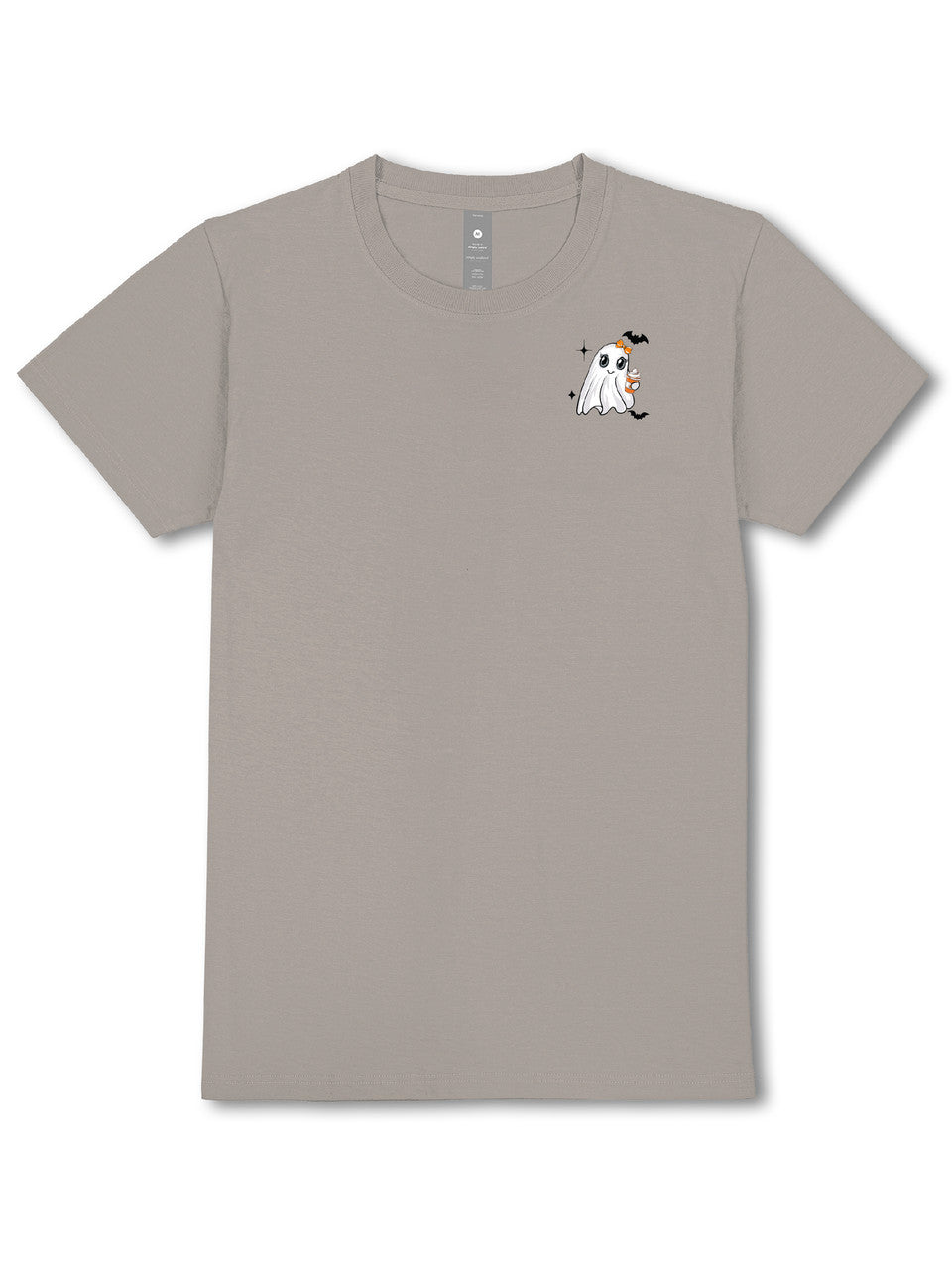 Short Sleeve "Hey Boo" Ghosts and Pumpkins T-Shirt