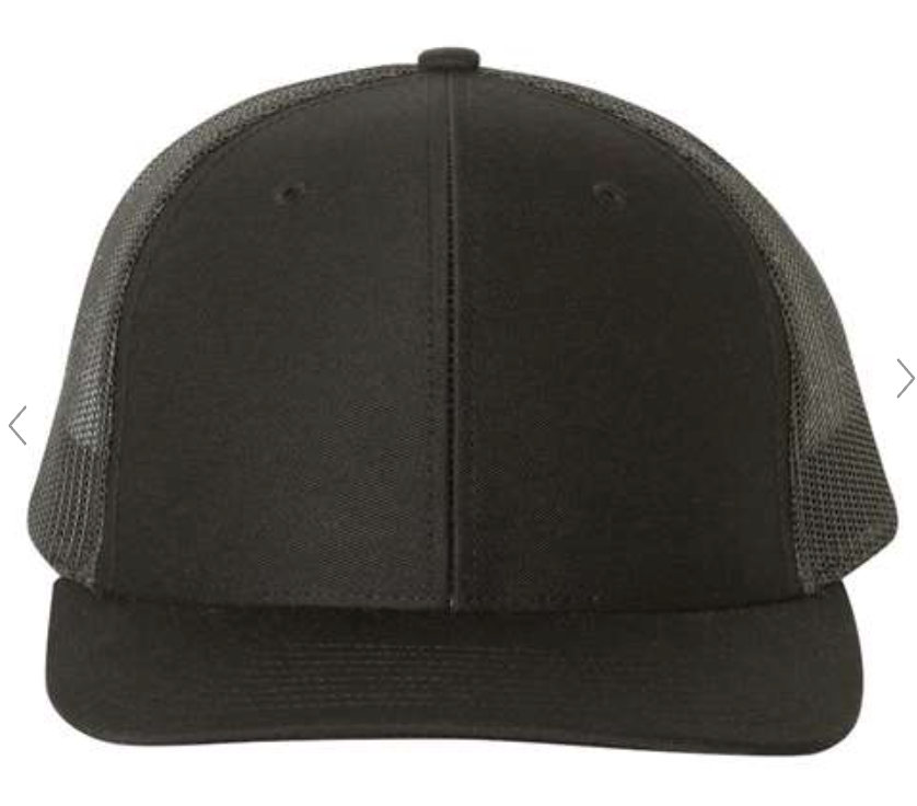 Richardson 112 hat with custom laser patch