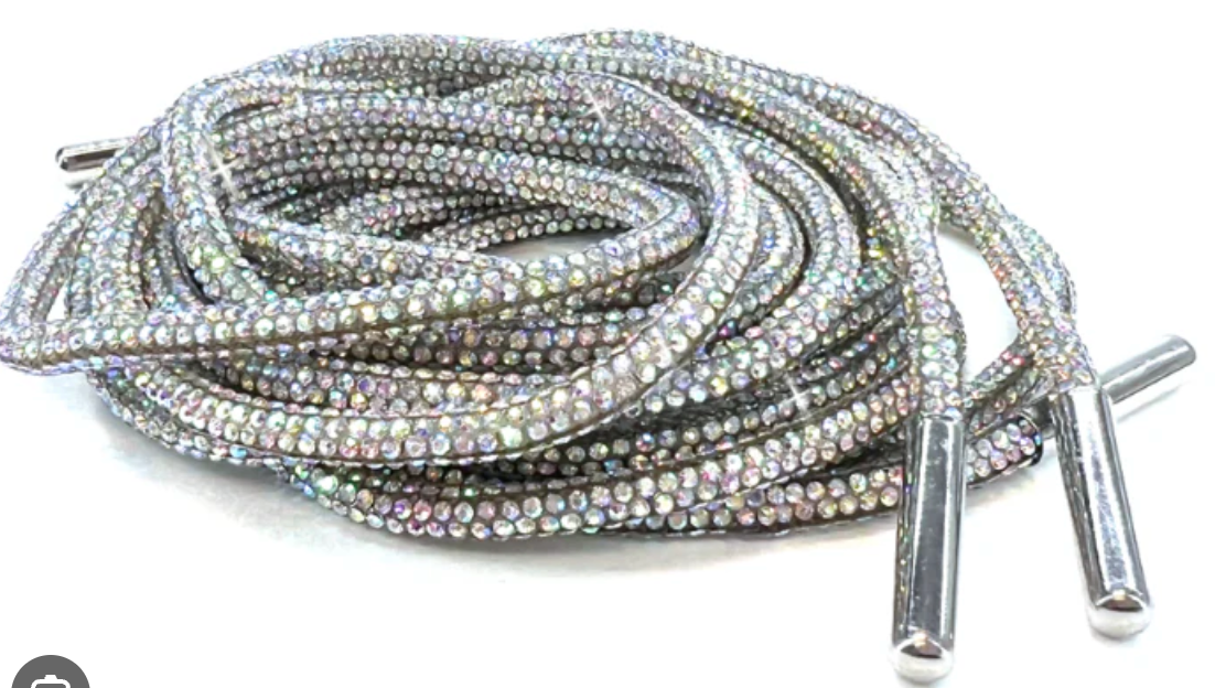 Stoned shoe laces