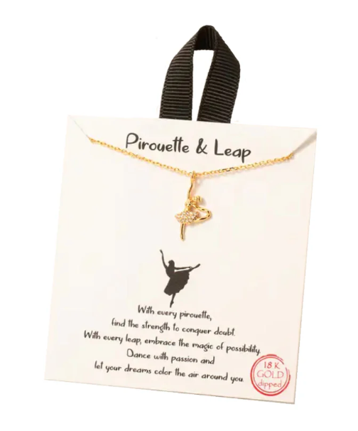 Pirouette & Leap Necklace