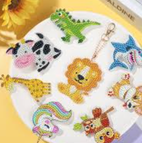 Glam keychains - various ones