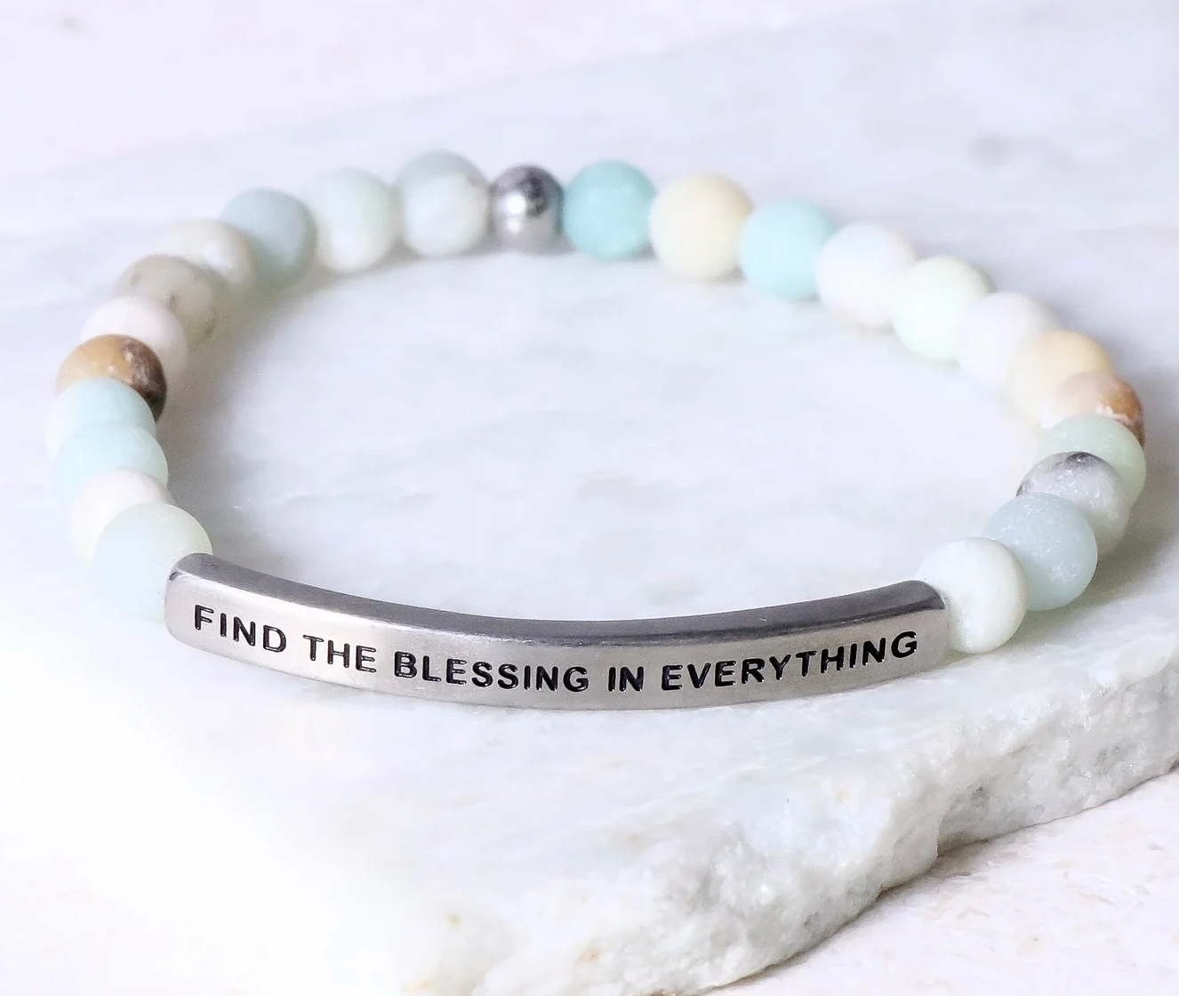 Find The Blessing In Everything Bracelet