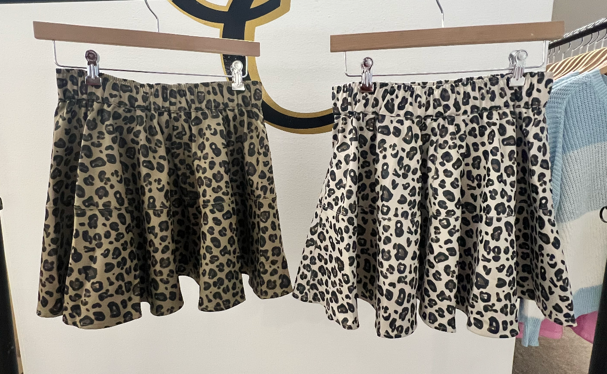 CC Animal Print Skirt
