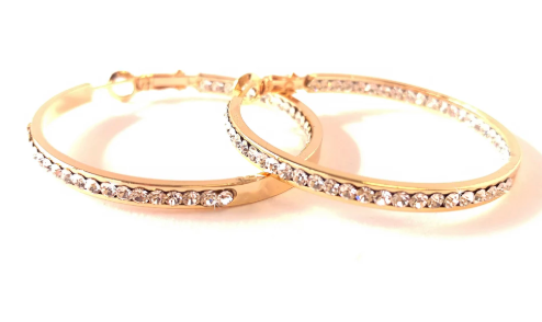 Inside Out Hoop Earrings 30mm