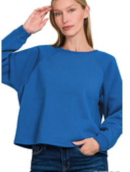 Cropped Fleece Top