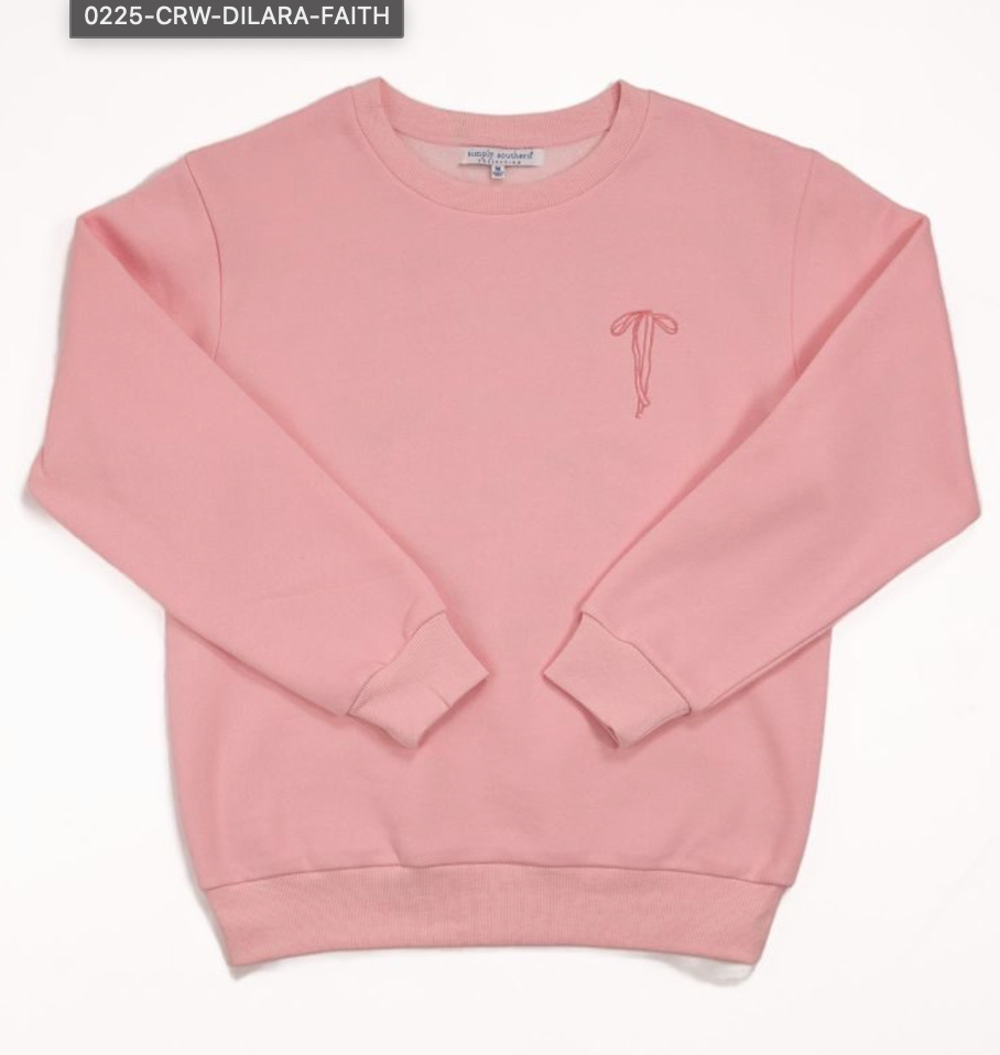 Simply Southern Faith over Fear Crew neck