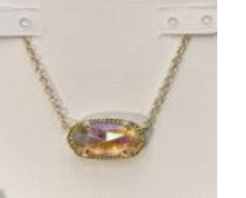 KS Glass Necklace