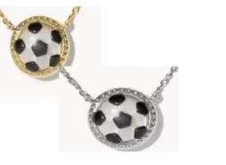 KS Soccer Necklace