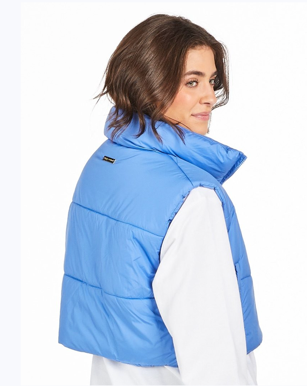 Simply Southern Puffer Vest - cropped