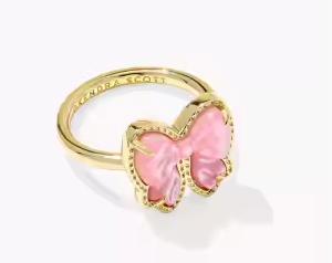 KS Pearl Bow Ring
