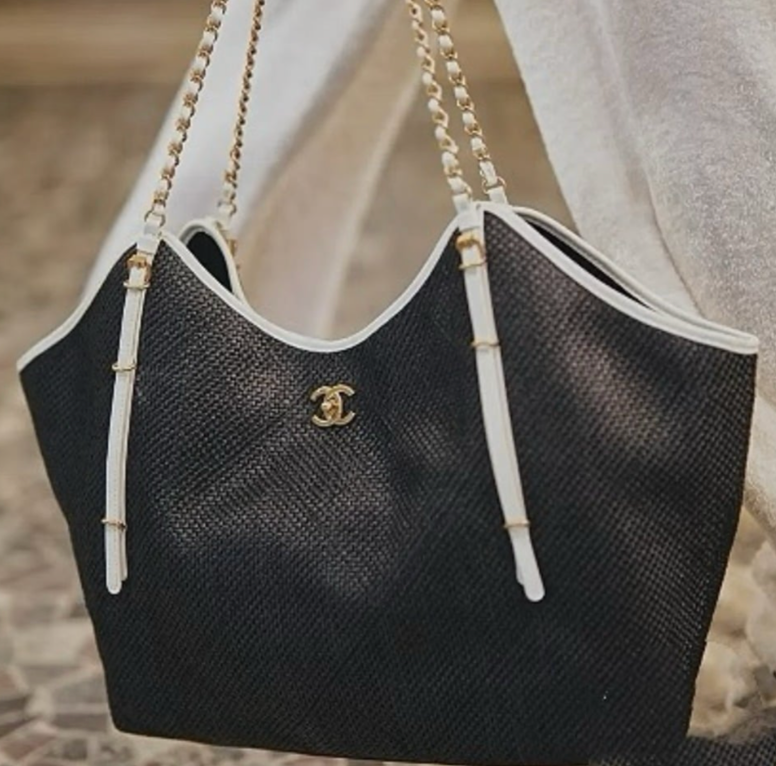 CC inspired chain tote