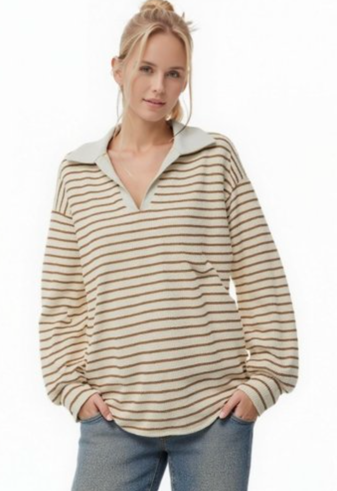 The Côte d’Azur Collared Knit