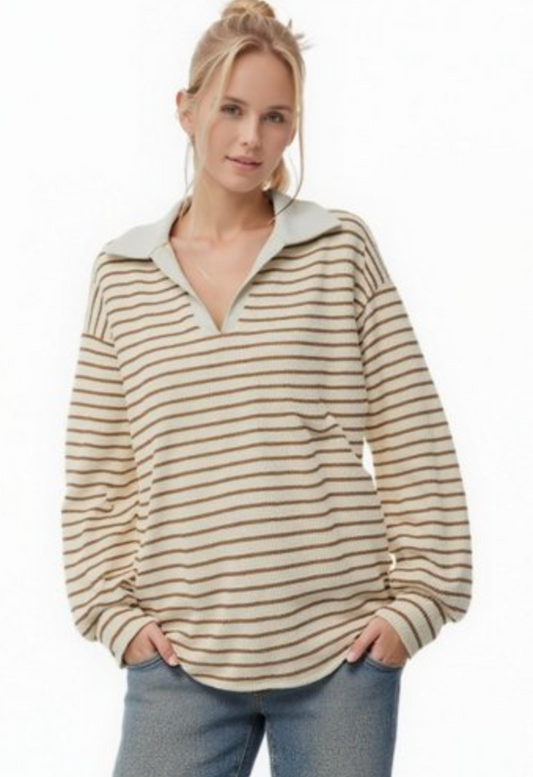 The Côte d’Azur Collared Knit