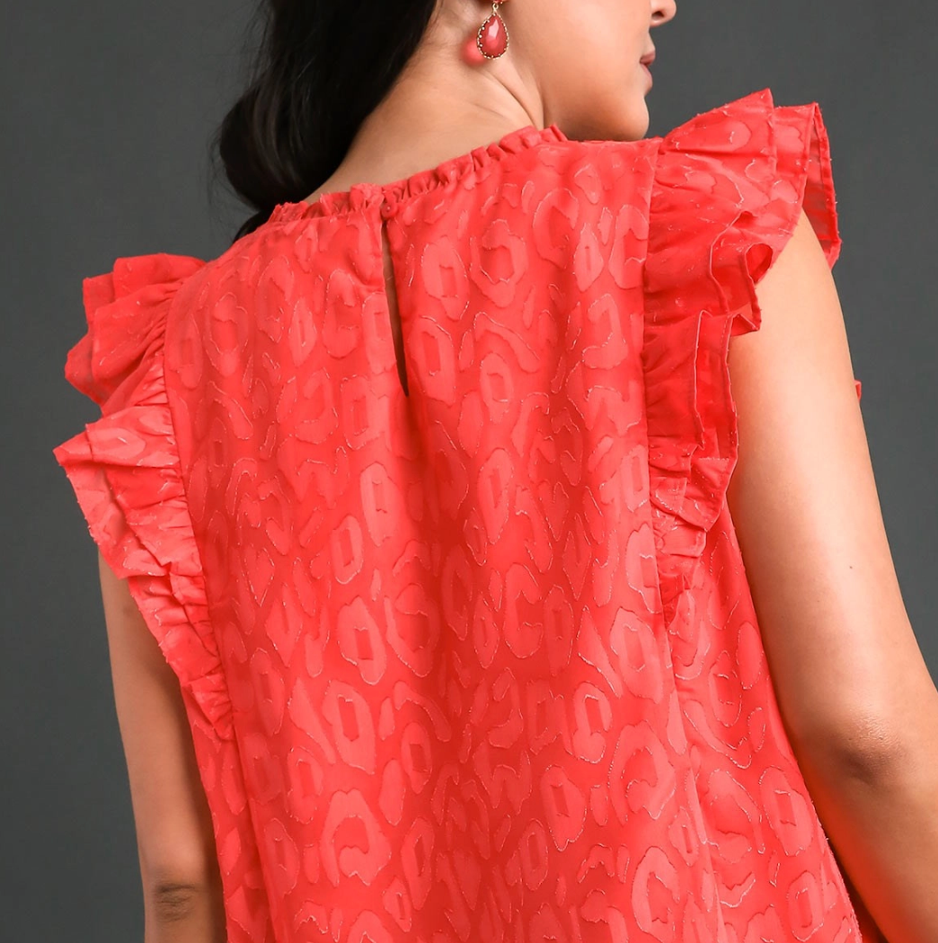 The Scarlett Rue Ruffle Top