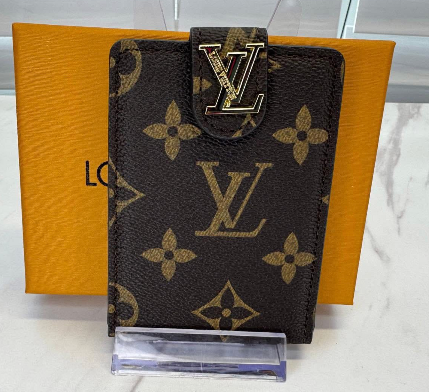 The Monogram Luxe Card Holder
